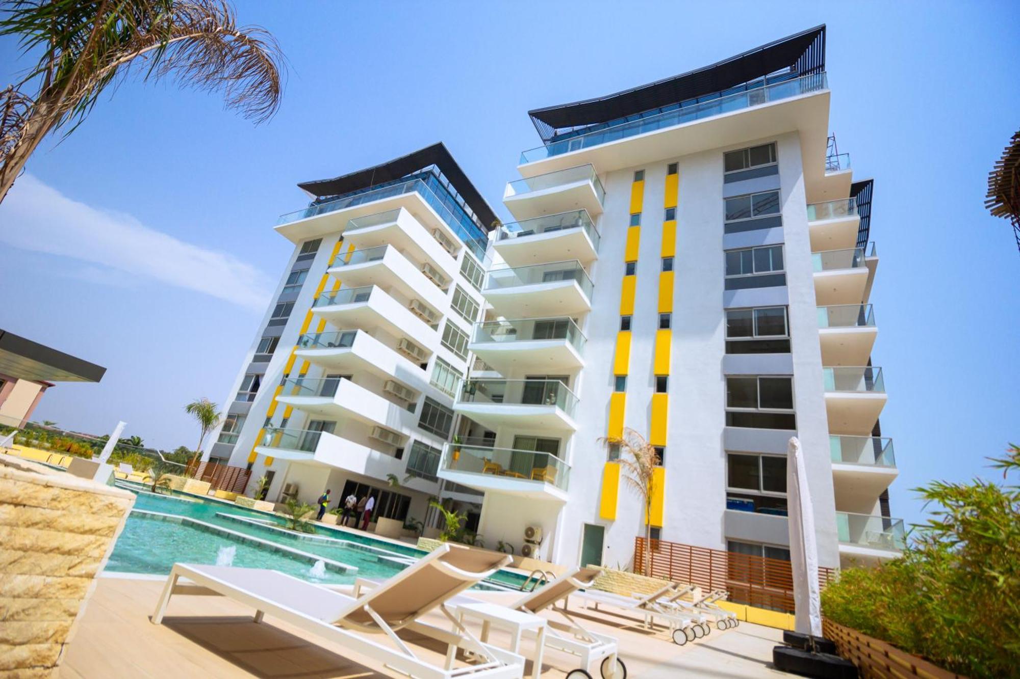 The Pavilion 1Bdr Luxury Apt Accra Buitenkant foto